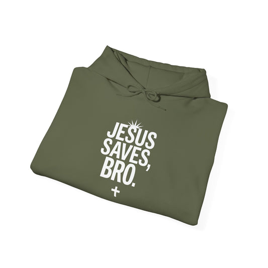 "Jesus saves Bro" Hoodie